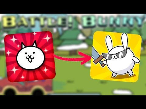 This Battle Cats Ripoff is INSANE! (Battle Bunny)