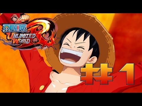 One Piece: Unlimited World Red 3DS - English Walkthrough Part 1 Episode 1 Boss: Smiley