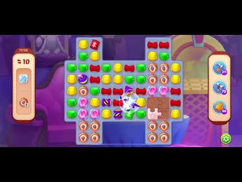 Homescapes Level 11736 夢幻家園 第11736關- No boosters