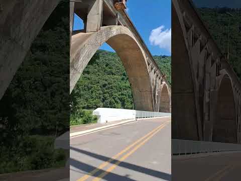 Cidade Princesa das Pontes, Muçum/RS #fy #riograndedosul #paisagem #viagemdemoto