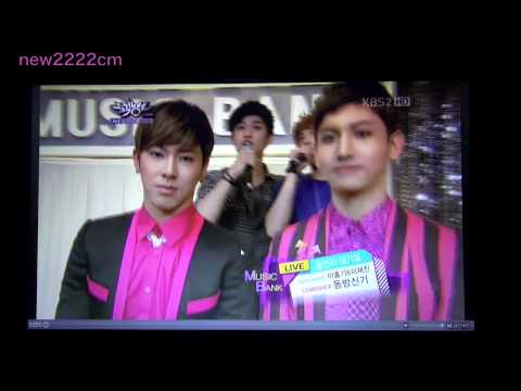121005 Music Bank TVXQ Cameback!!