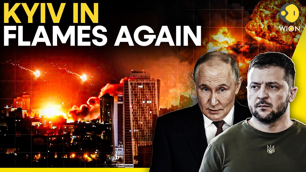 Russia-Ukraine War LIVE: Russian Jet Drones Unleashes Drone Hell On Kyiv | WION Live