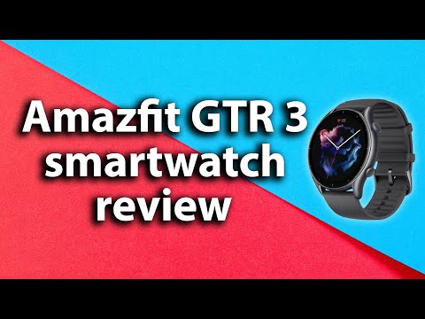 Amazfit GTR 3 smartwatch review: Battery life, data, and design