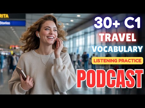 30+ C1 Level Vocabulary (Travel) || Advanced English Listening Practice
