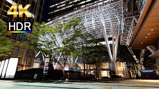 Roppongi　night walking　Tokyo Japan　August 2025　４K　HDR