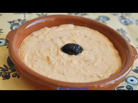 Spicy Feta Cheese and Pepper Dip - Tyrokafteri - Τυροκαυτερή ή Κτυπητή