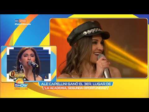 Ale Capellini recordando La Academia 7