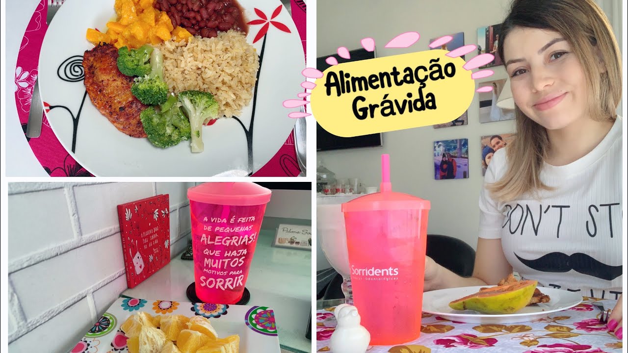 VLOG MINHA ALIMENTAÇÃO POR UM DIA GRÁVIDA | PALOMA SOARES