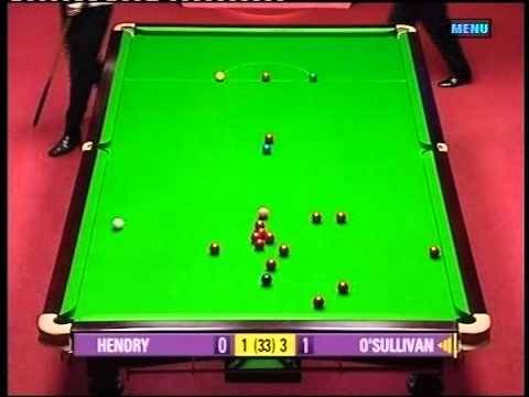 2004 World Snooker Championship SF Ronnie O'Sullivan vs Stephen Hendry Session 1 (BBC)