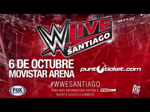 WWE LIVE EN CHILE EL 6 DE OCTUBRE 2016 | SPOT OFICIAL #LMD