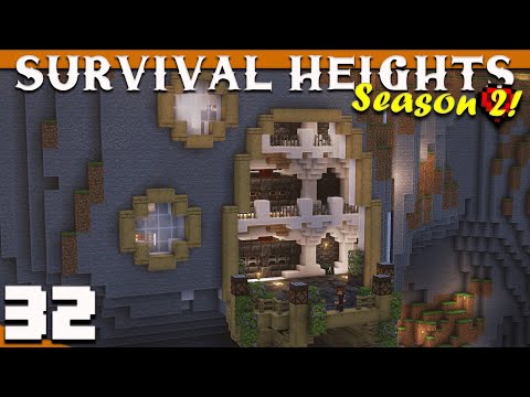UNBELIEVABLE Semi-Auto Smelter on Mountainside! | Minecraft Amplified Hardcore S2