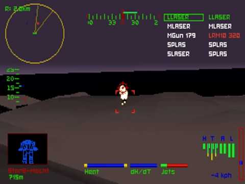 Mechwarrior 2 Playthrough: Clan Wolf - Mission 12 - Trial of Position 3