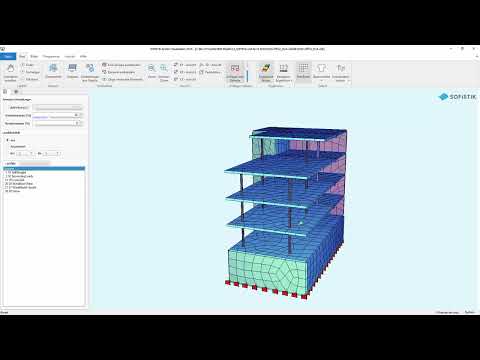 SOFiSTiK Tutorial Teil 21 - SOFiSTiK und Revit 2025