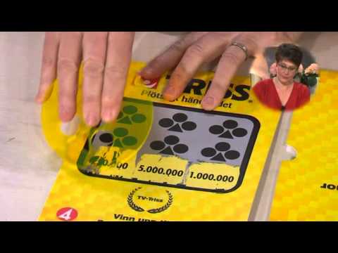 Gunilla Rifall skrapar triss - Nyhetsmorgon (TV4)