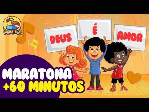 Maratona 3 Palavrinhas Mix  - Música Infantil + de 1 Hora