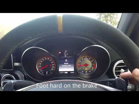 How To Launch Control Mercedes-AMG GLC 63 S Coupe