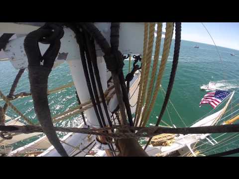 Cool Point Of View Video Shows How It Looks To Climb A Huge Ship Mast