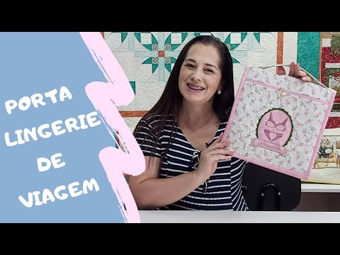 Porta Lingerie de Viagem