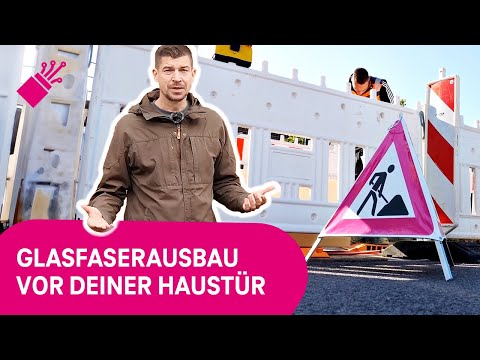 Glasfaserbaustelle erklärt
