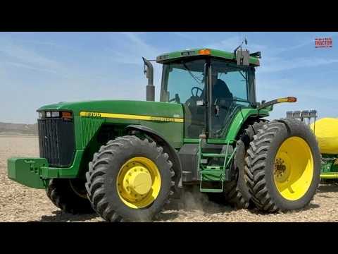 JOHN DEERE 8300 Traktor pflanzt Popcorn