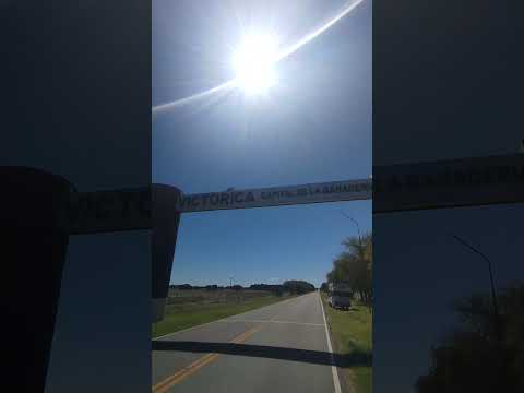 Después de 6 hs de vuelo llegamos al portal de Victorica en la Pampa