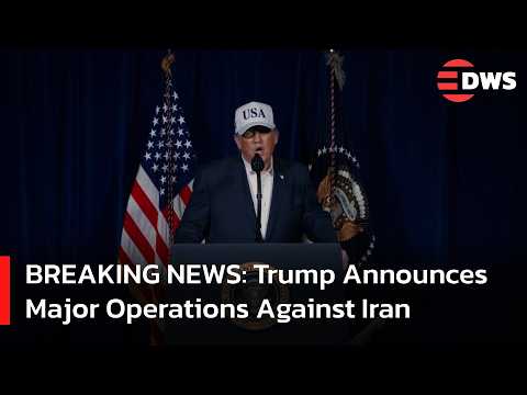BREAKING: Trump Announces "Major Combat Operations" in Iran Warning of Devastating Strikes | AH14