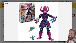LEGO Fantastic Four vs. Galactus official reveal & first thoughts! Bombastic Mr. Fantastic 76316