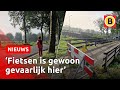 Fietsster VERONGELUKT tijdens WEGWERKZAAMHEDEN | Omroep Brabant