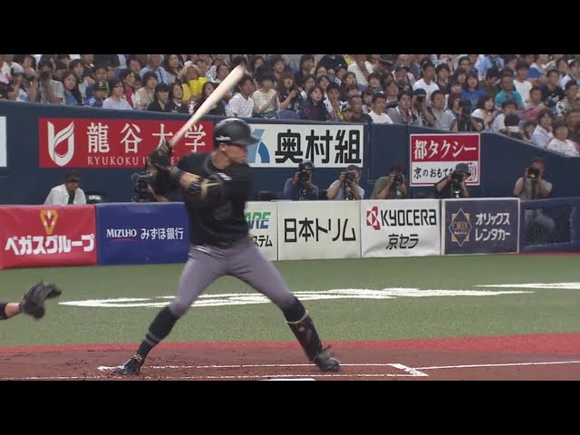 【1回裏】初回から猛攻!! バファローズ・中川のセンターへのタイムリーヒット!! 2019/8/3 B-L