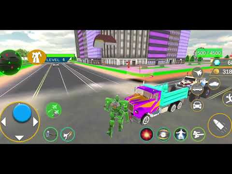 Army bus robot transform | Bus simulator gameplay | android game | as official game