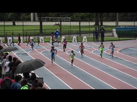Girls 200m Dash 7-8 Year Old Heat 3 44th Annual Northwest Track and Field Classic 2019