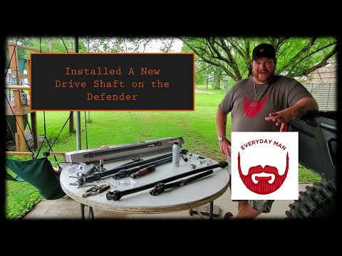 Installing New Drive Shaft on A Can Am Defender