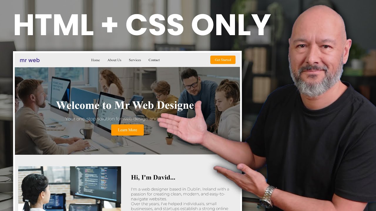How to Make a Website with HTML and CSS | For Complete Beginners (2025)