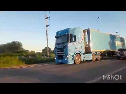 CAMIONES EN RP158 , SAN FRANCISCO , CORDOBA , ARGENTINA , VIDEO 184 . SUSCRIBITE !!