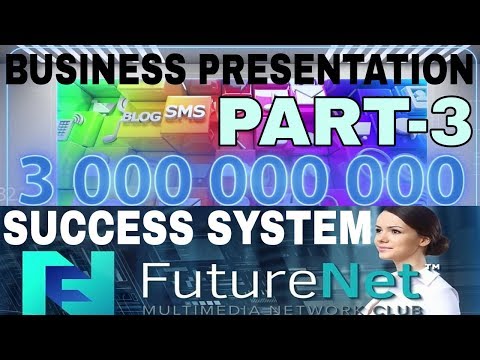 FUTURENET, BUSINESS PRESENTATION, SUCCESS SYSTEM IN ENGLISH PART 3 HD Video