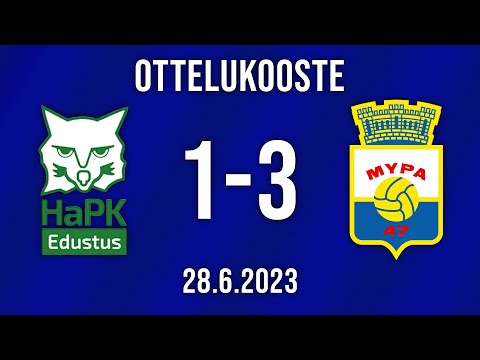 Ottelukooste: HaPK 1-3 MyPa (1-1) | 28.6.2023