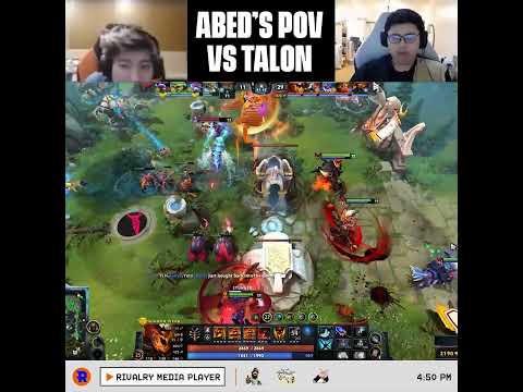 ABED'S POV: Shadow Fiend FIREWORKS SHOW vs. TALON PH 🎆👌 | Riyadh Masters CQ Lower Bracket Finals
