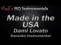 Demi Lovato Made in the USA Karaoke ...