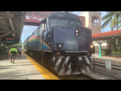 19AUG2023 Tri-Rail 685 at West Palm Beach Station