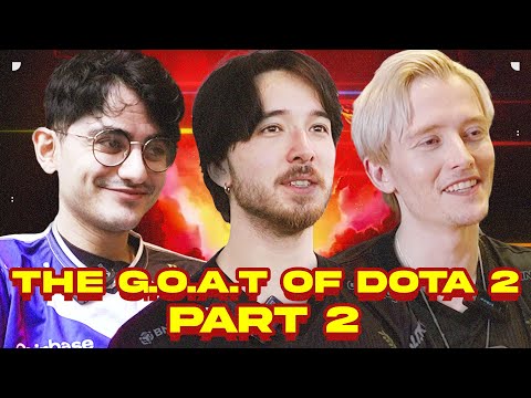 Who is the G.O.A.T of DOTA 2 #eslonekualalumpur2023  #dota2