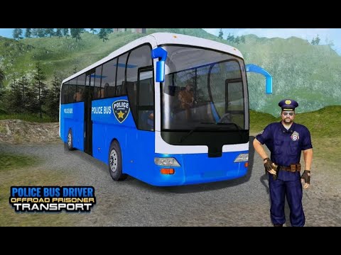 Offroad US Police Bus Driver :Prisoner Transport~New Police Prisoner Driving Rescue Android Gameplay