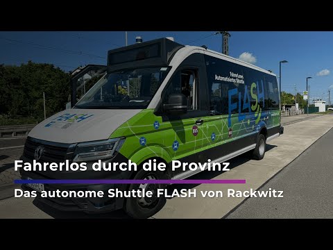 Autonomes Shuttle in Nordsachsen – Ist FLASH die Zukunft des Nahverkehrs?I Sachsen Fernsehen