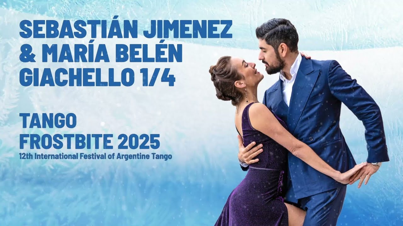 Video thumbnail for Tango Frostbite 2025 - Sebastián Jimenez & María Belén Giachello - Muy Suave
