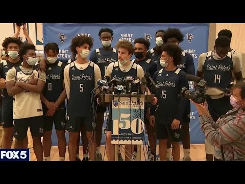 St. Peter's College basketball players enjoy Sweet Sixteen spotlight