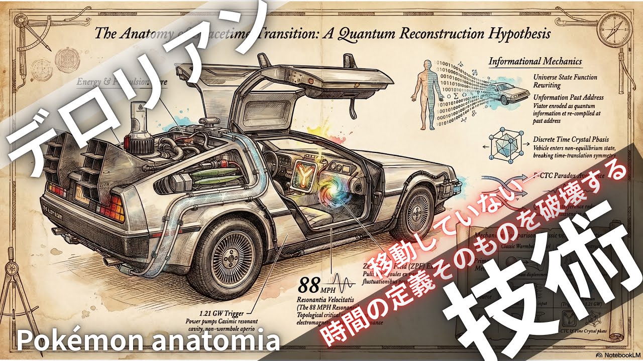 【デロリアン】フラックス・キャパシターを量子物理で再構築する