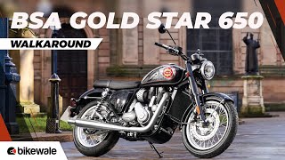 BSA Gold Star 650 Walkaround | Royal Enfield Interceptor 650 Rival at Rs. 2.99 Lakh | BikeWale