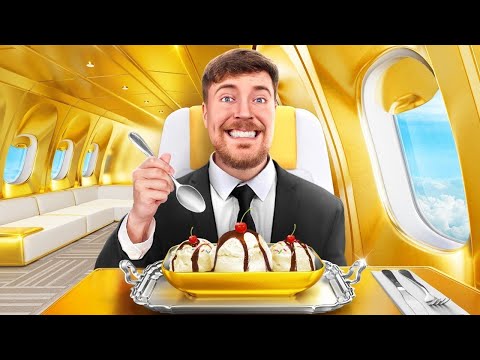 $1 vs $500,000 Samolyot Chiptalari - @MrBeast Uzbekcha tarjima