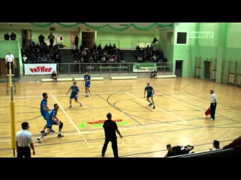 II liga - 1. set: KS AZS Rafako Racibórz - SMS PZPS Spała I