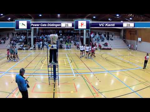 NLA 2013/2014, Finalrunde: TSV Düdingen - VC Kanti 1:3 (19.03.2014)