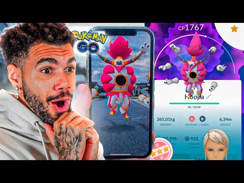 LIBERAMOS A FORMA FINAL DO HOOPA & FICOU PERFEITO - POKEMON GO | Cris |